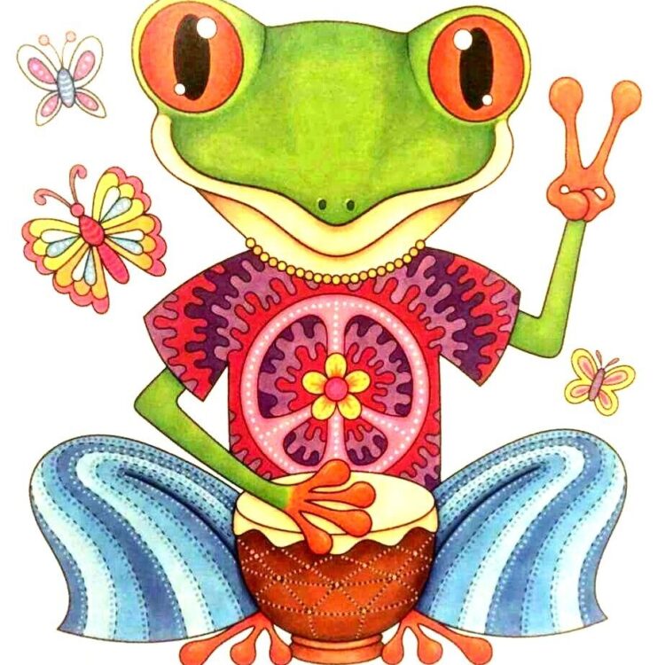 peace-frog